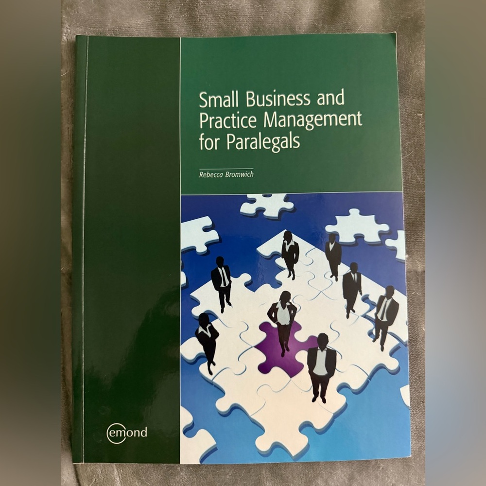 Small Business and Practice Management for Paralegals